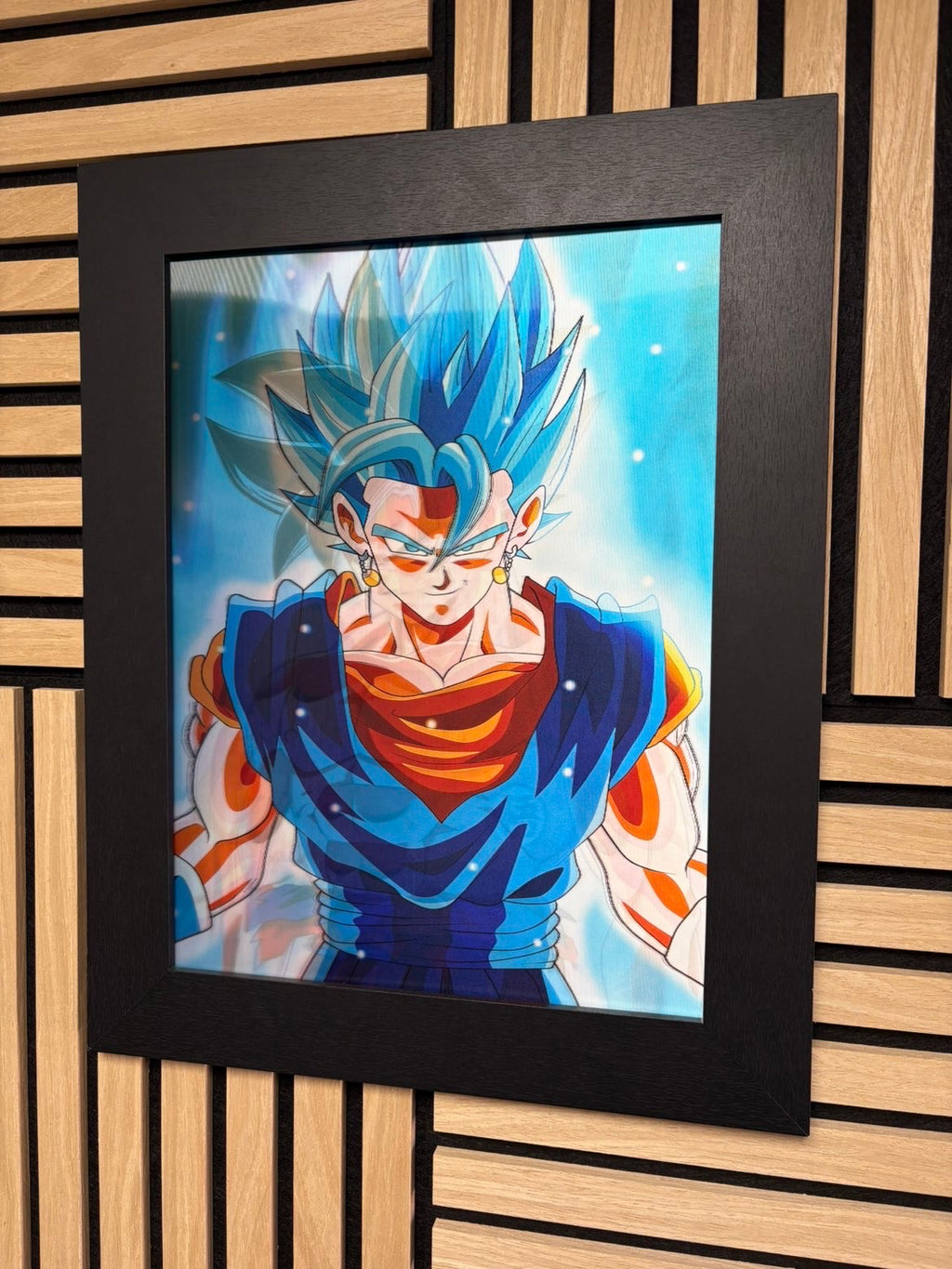 Anime 3D Lenticular Poster Framed 30x40cm