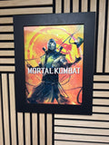Mortal Kombat 3D Lenticular Poster Framed 30x40cm