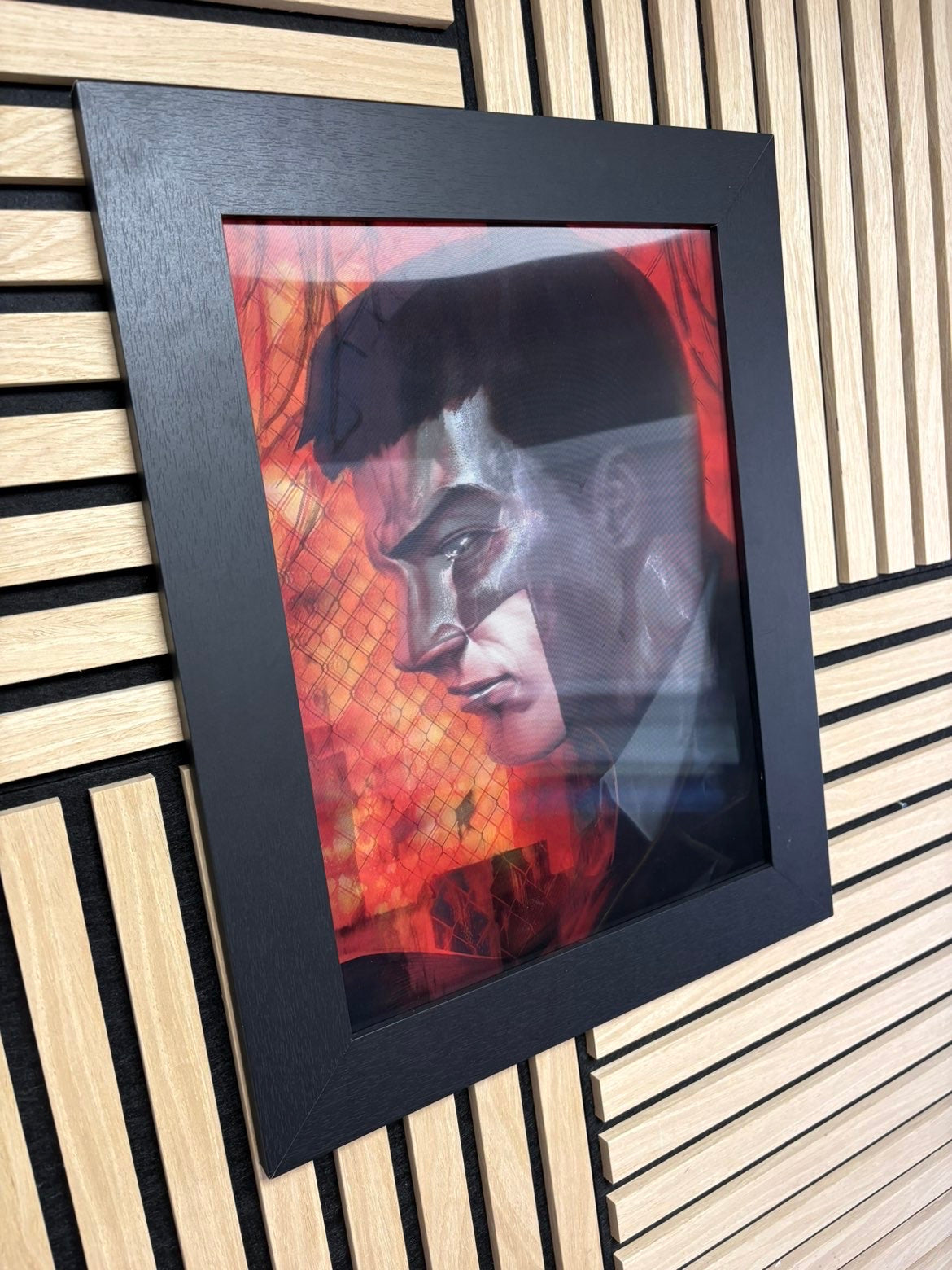 Batman 3D Lenticular Poster Framed 30x40cm