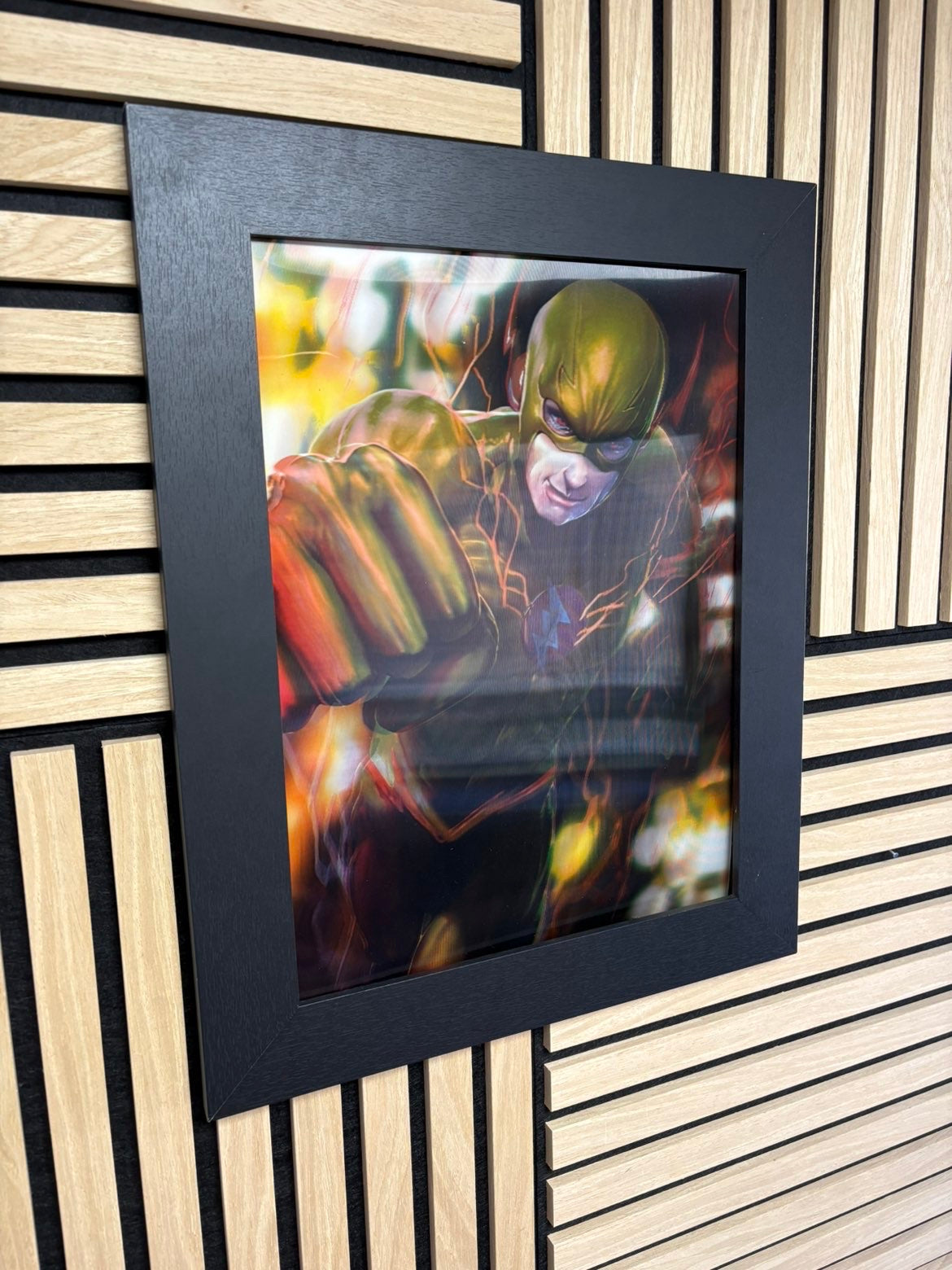 Flash 3D Lenticular Poster Framed 30x40cm