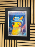 Pikachu Van Gogh 3D Lenticular Poster