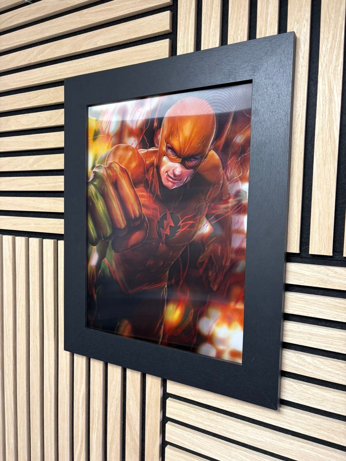 Flash 3D Lenticular Poster Framed 30x40cm