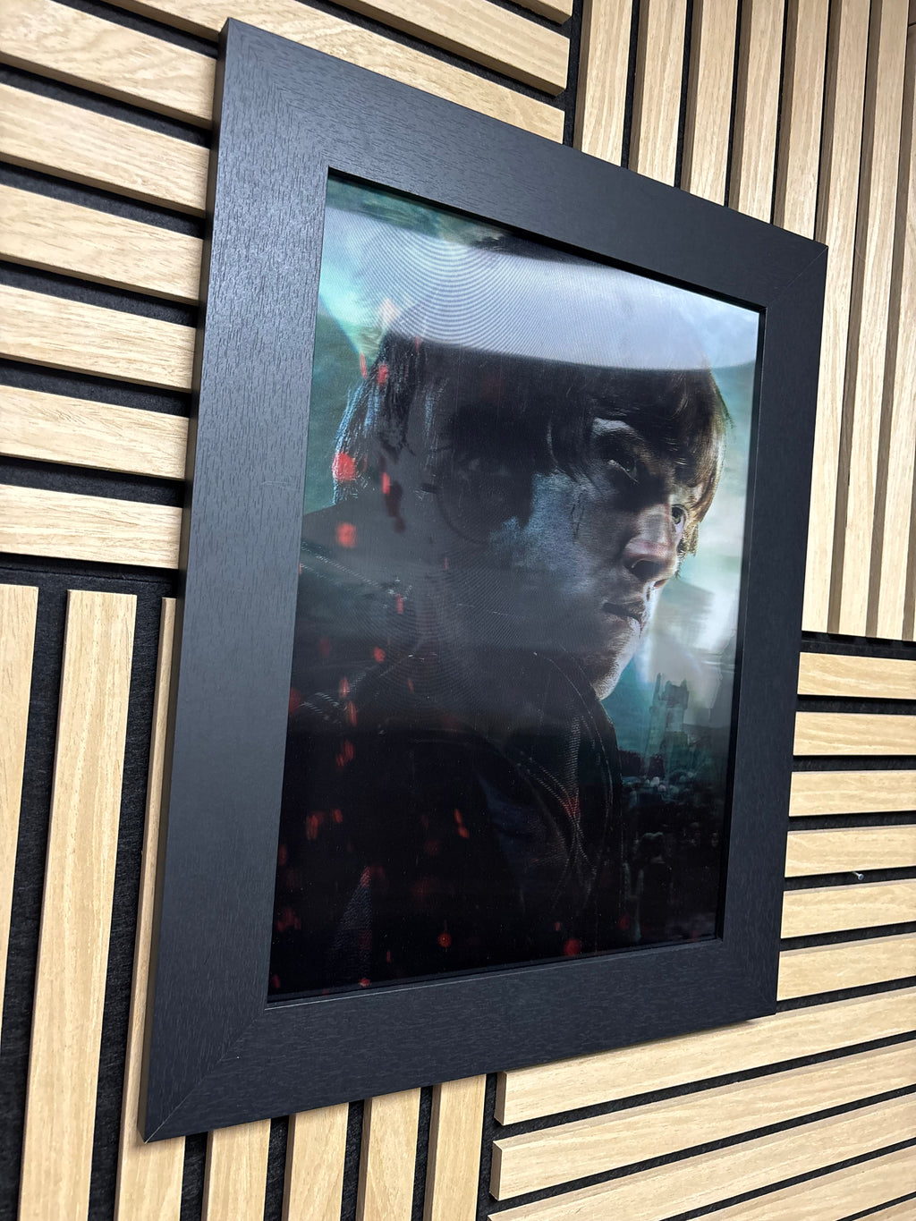 Harry Potter 3D Lenticular Poster Framed 30x40cm