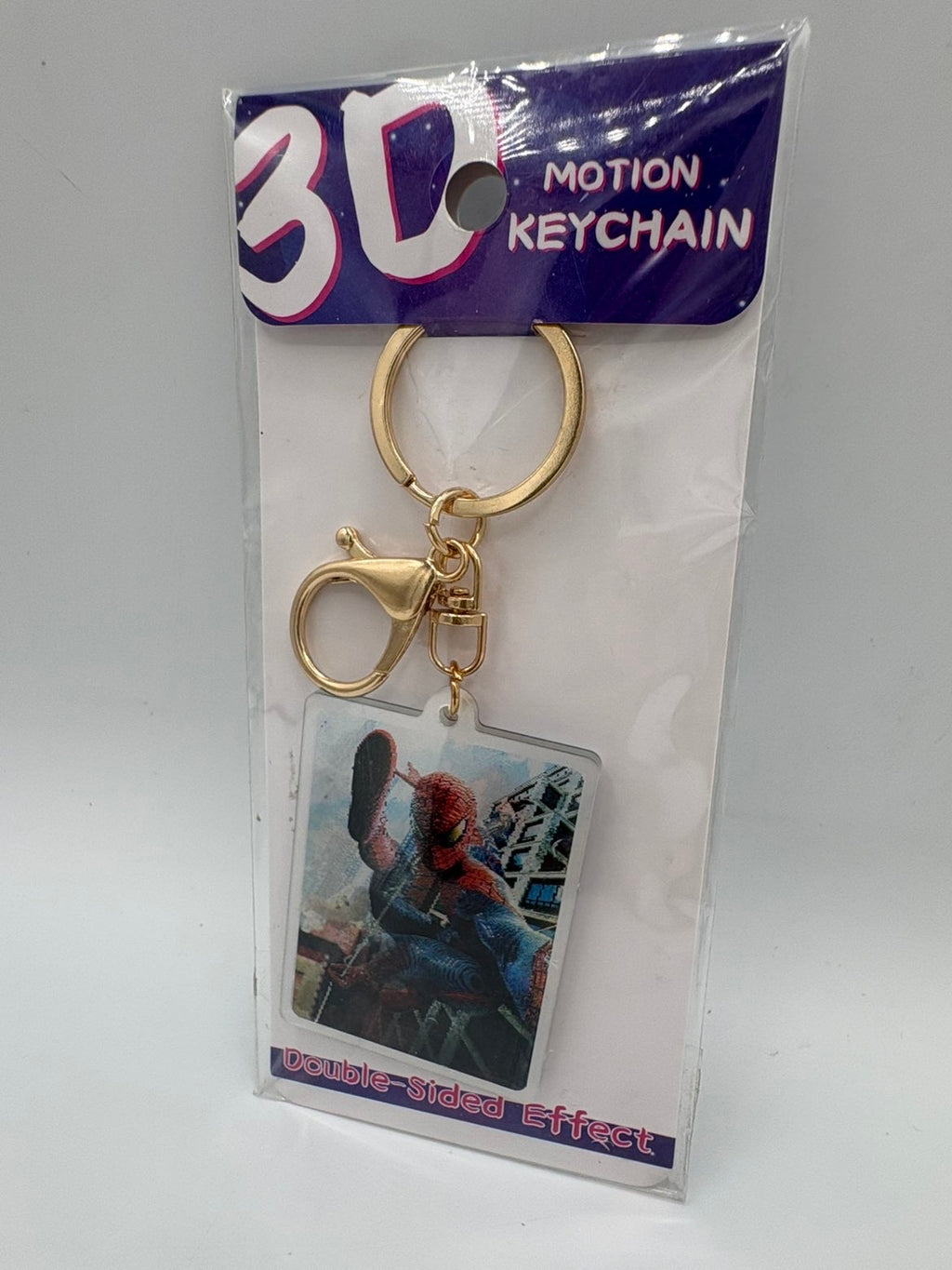Spiderman 3D Lenticular Keychain