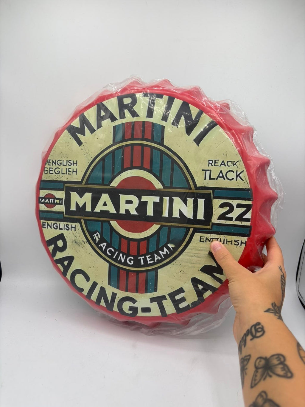 Martini 35cm Decorative Bottle Cap