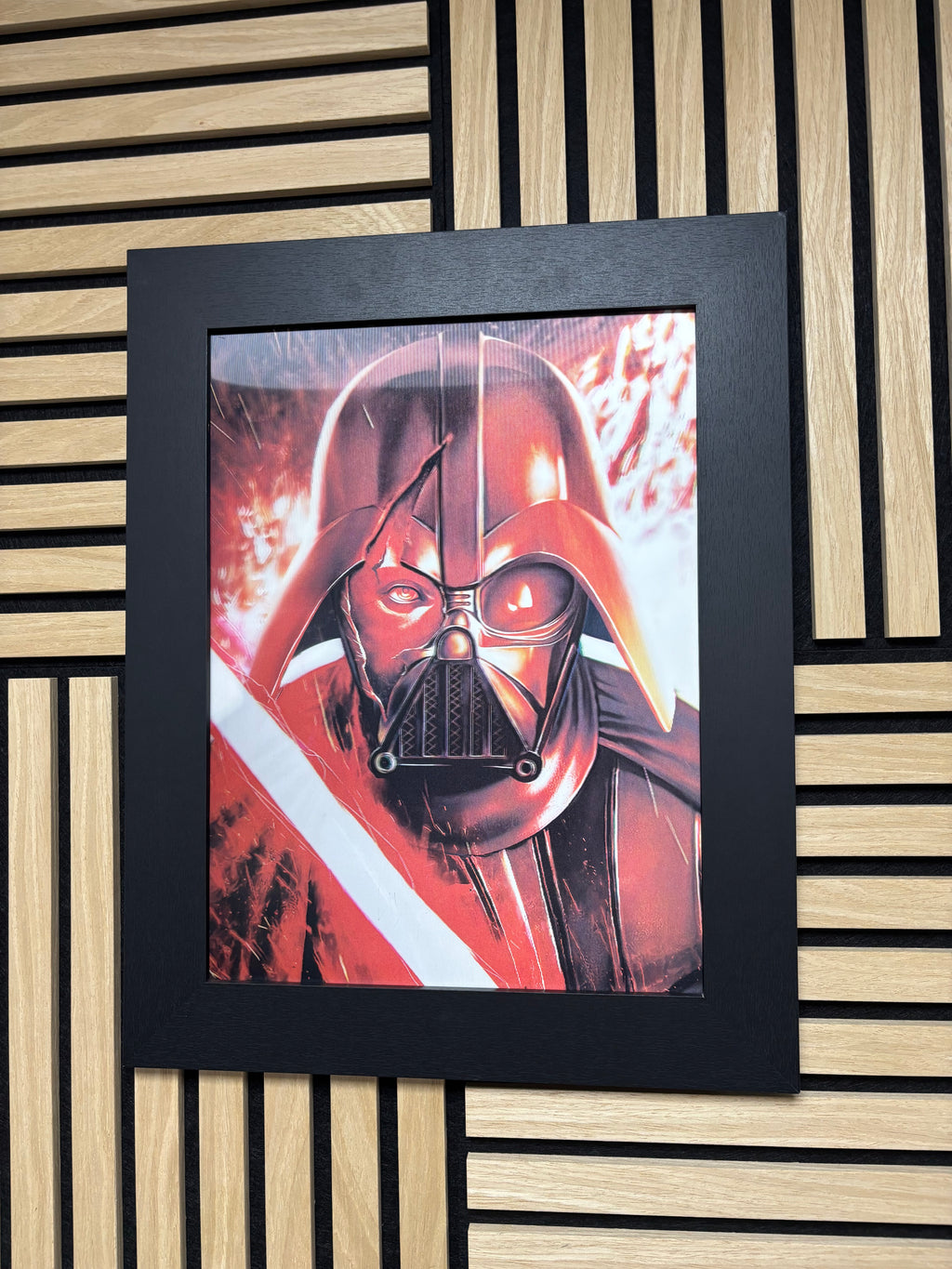 Star Wars 3D Lenticular Poster Framed 30x40cm