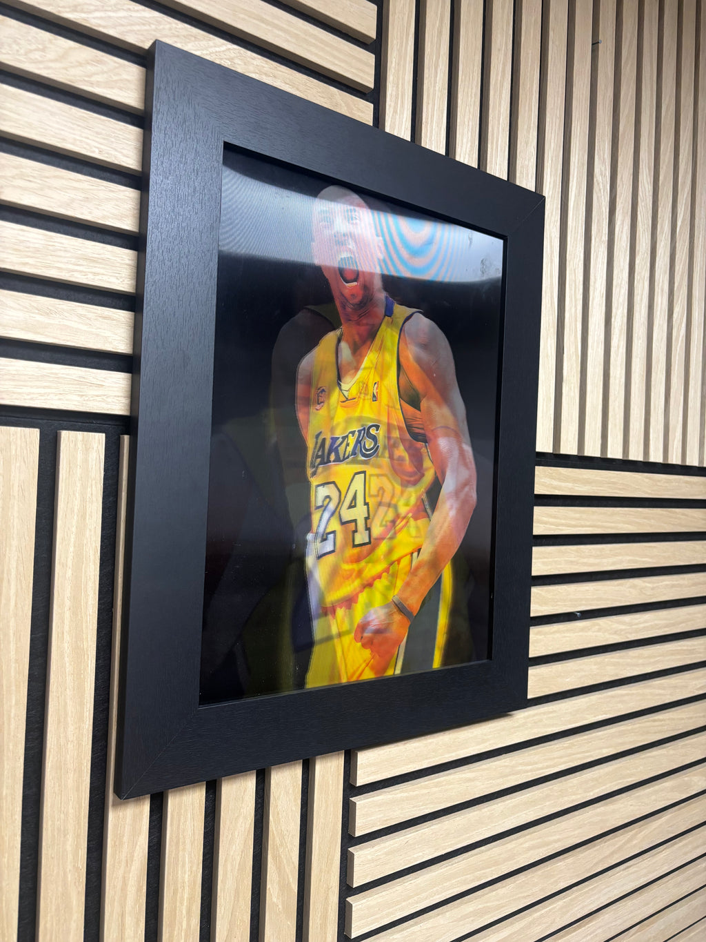 Kobe Bryant 3D Lenticular Poster Framed 30x40cm
