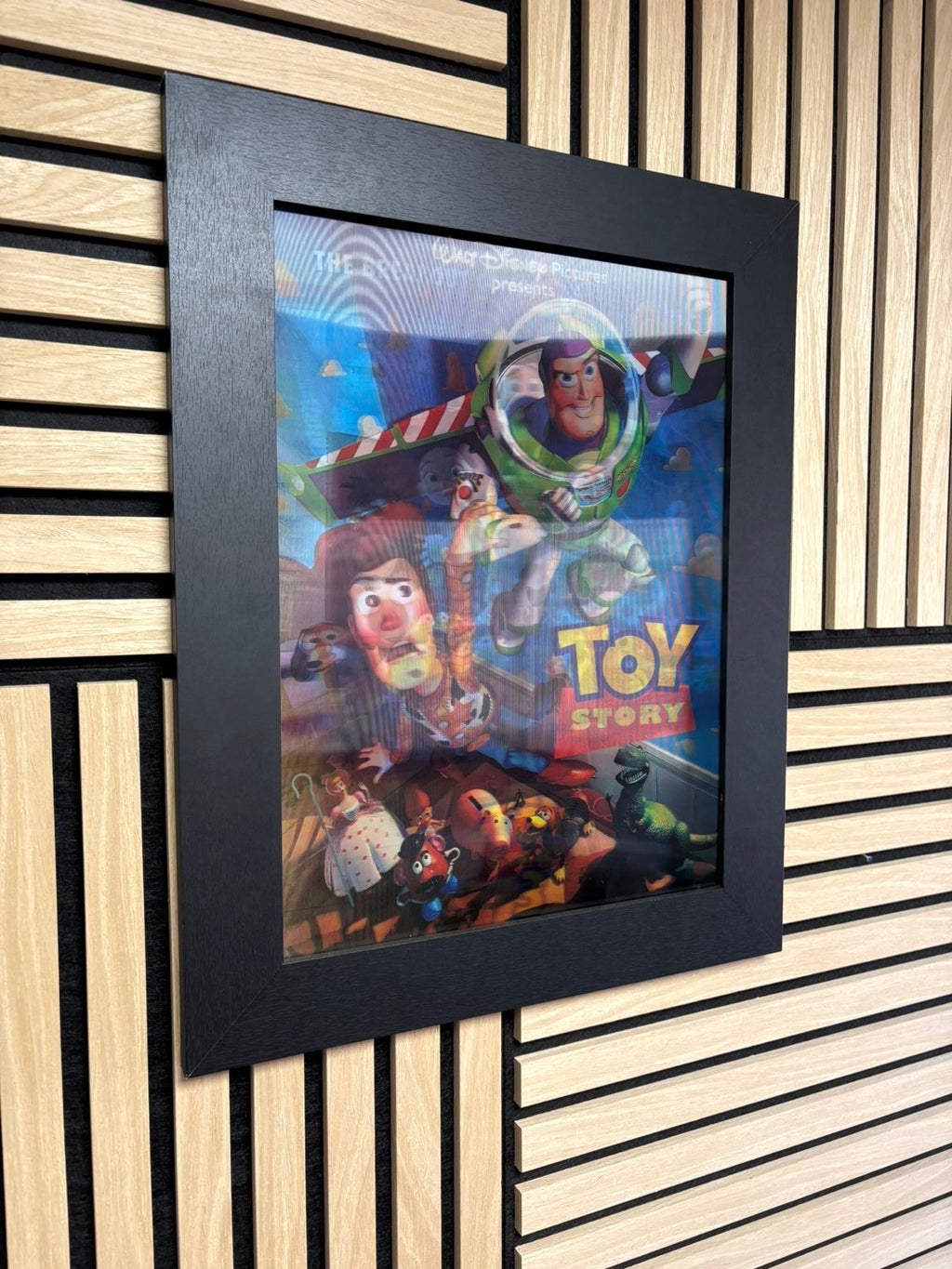 Toy Story 3D Lenticular Poster Framed 30x40cm