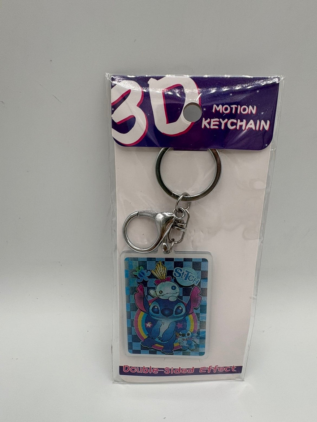 Stitch 3D Lenticular Keychain
