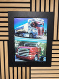 Scania 3D Lenticular Poster Framed 30x40cm