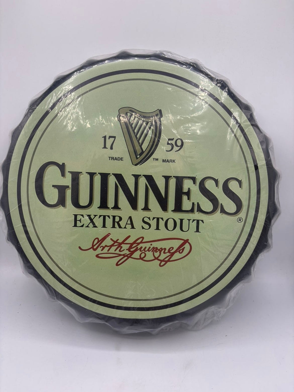 Guinness Decorative 35cm Bottle Cap