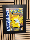 Pokemon Gameboy 3D Lenticular Poster Framed 30x40cm