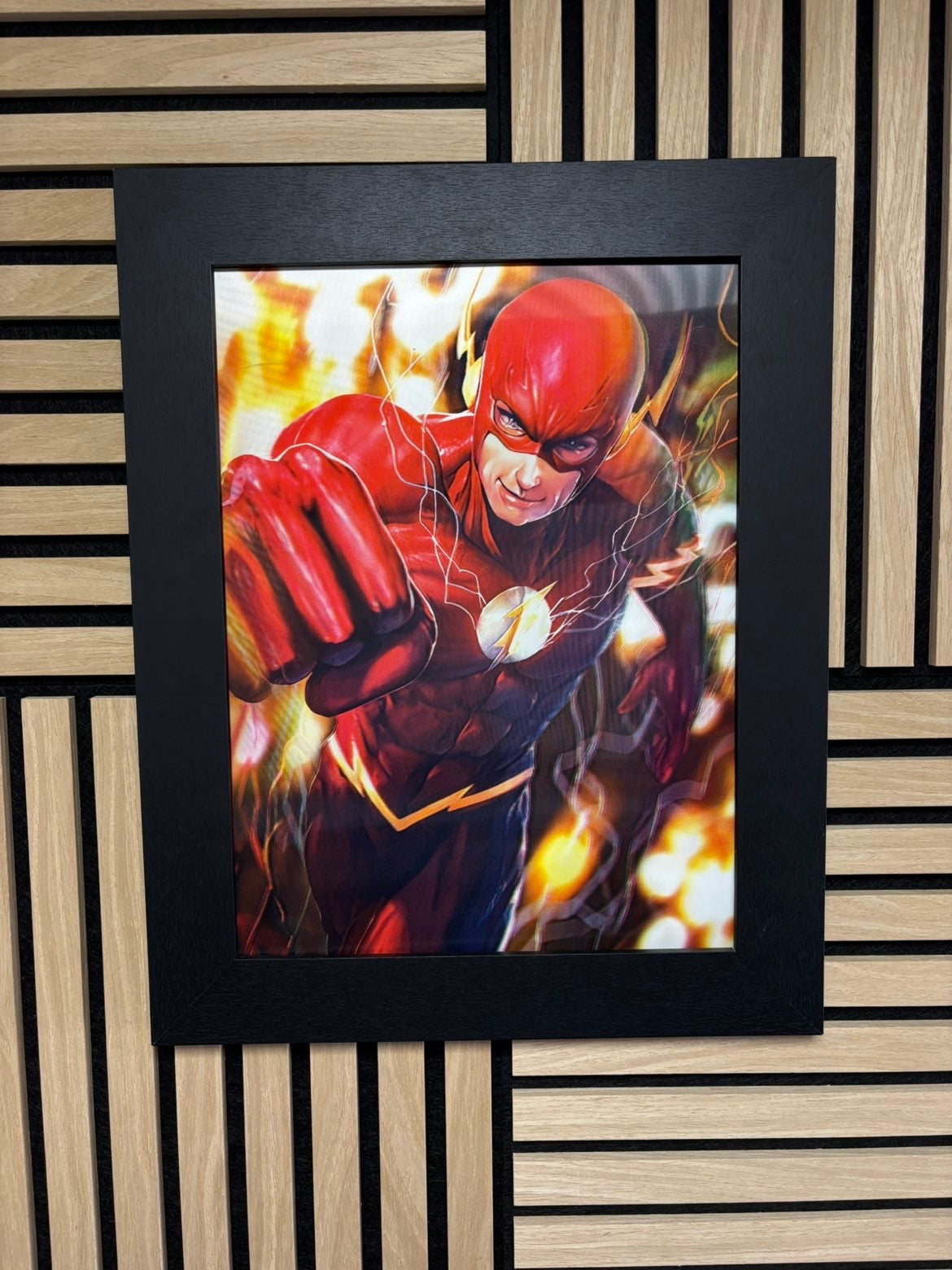 Flash 3D Lenticular Poster Framed 30x40cm