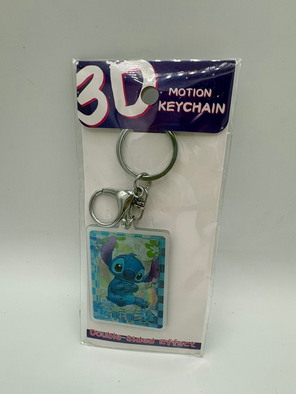 Stitch 3D Lenticular Keychain