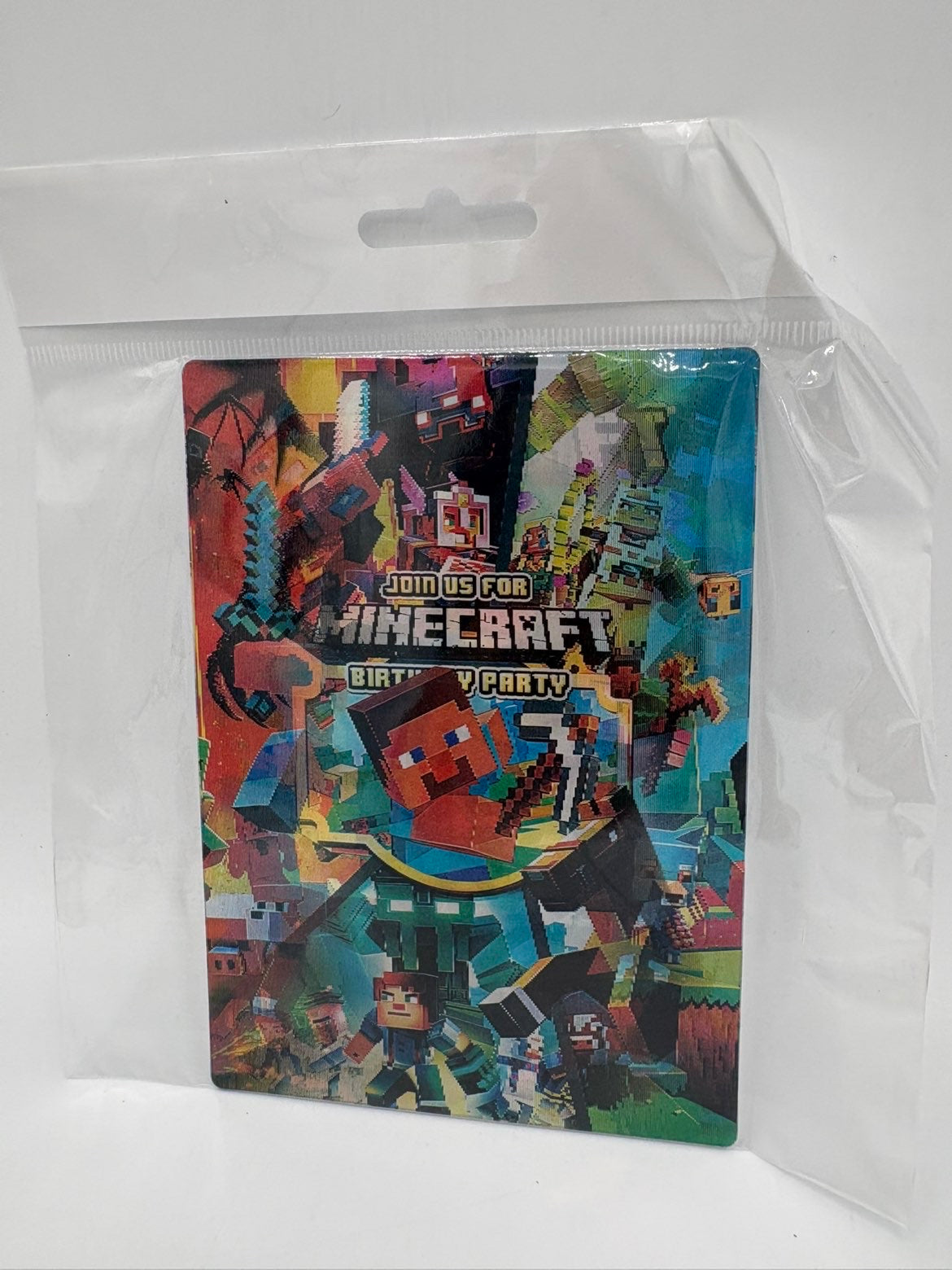 Minecraft 3D Lenticular Sticker