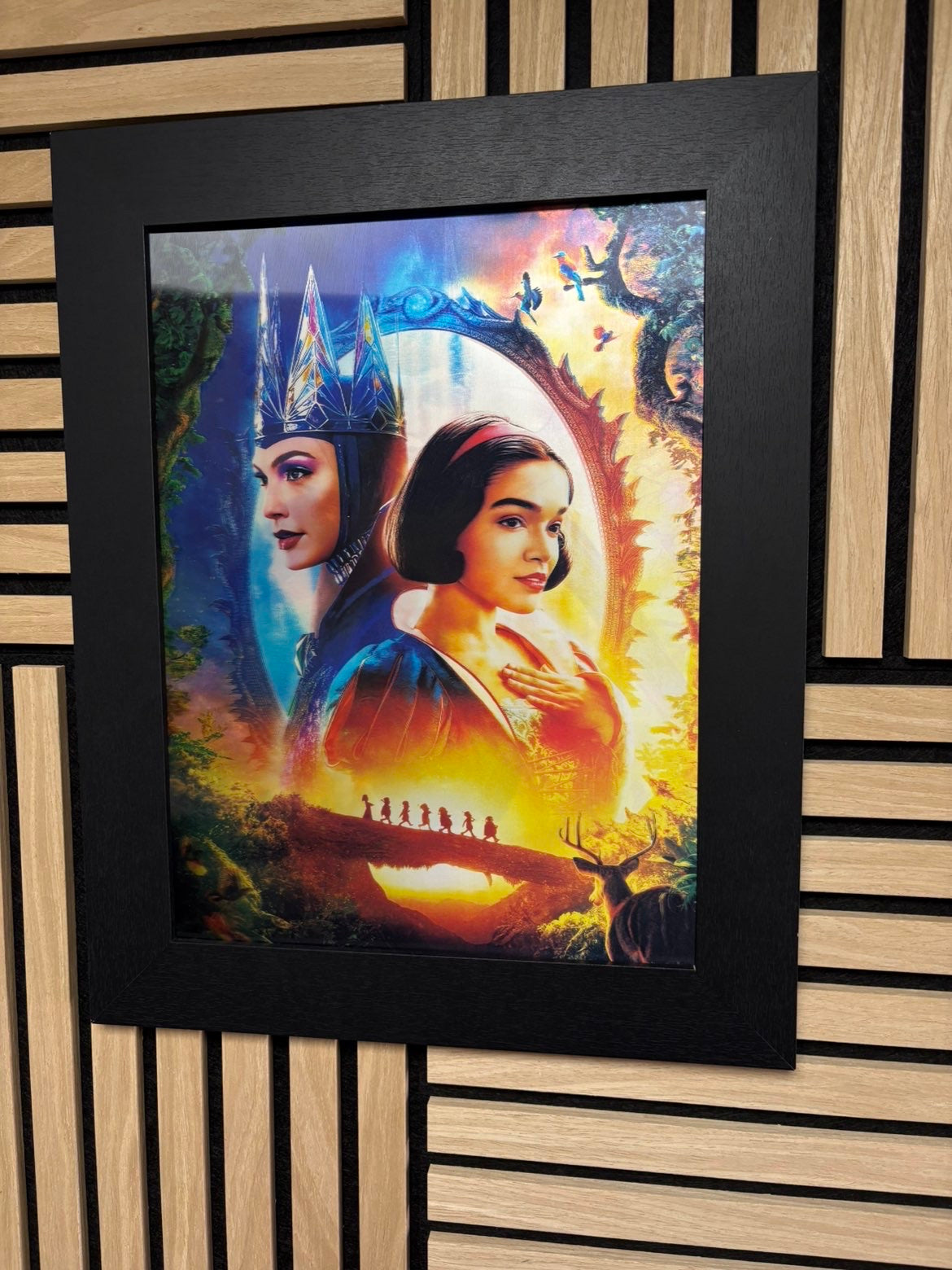 Maleficent 3D Lenticular Poster Framed 30x40cm￼