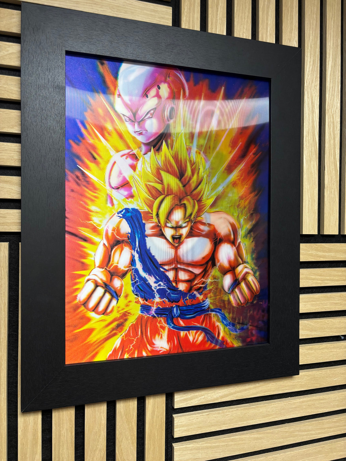 Dragon Ball Z 3D Lenticular Poster Framed 30x40cm