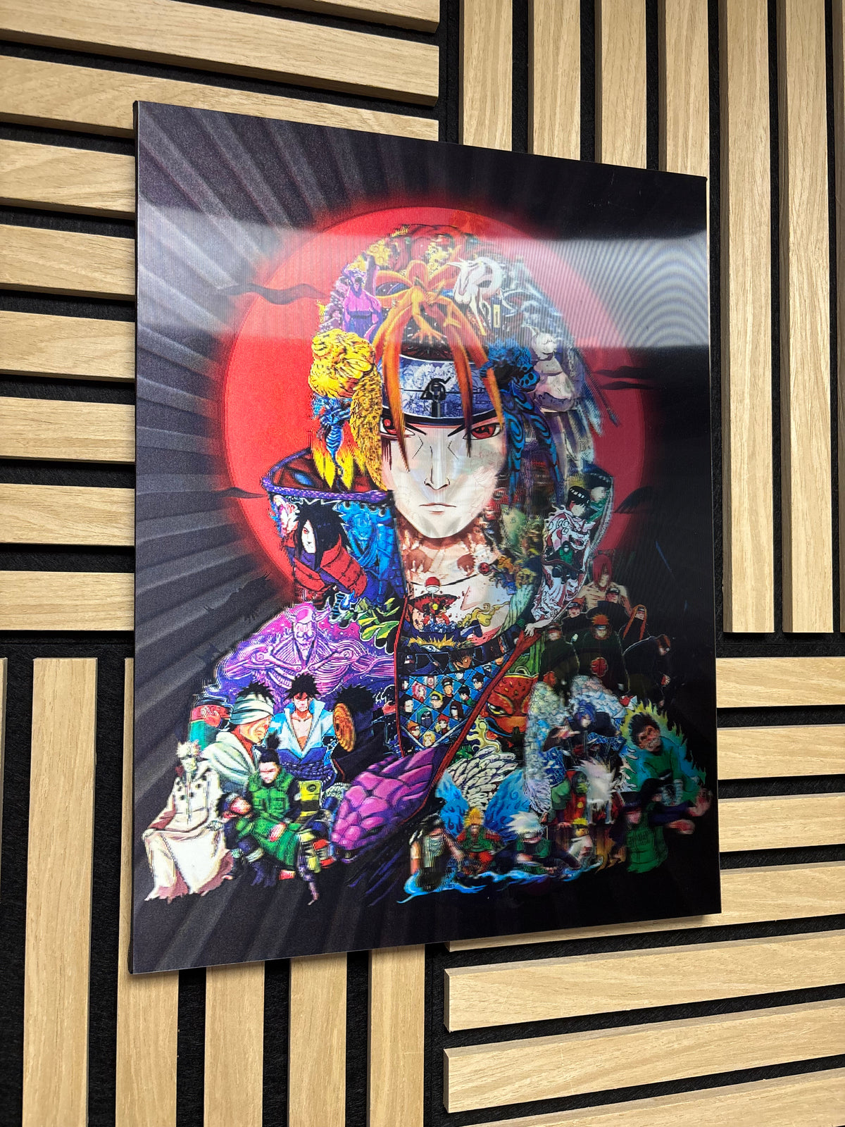 Anime 3D Lenticular Poster Canvas Ready To Hang 30x40cm CLEARANCE