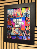GTA 6 3D Lenticular Poster Framed 30x40cm