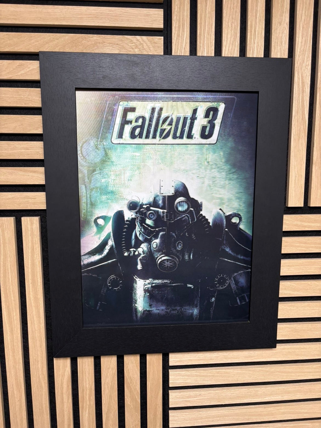 Fallout 3D Lenticular Poster Framed 30x40cm