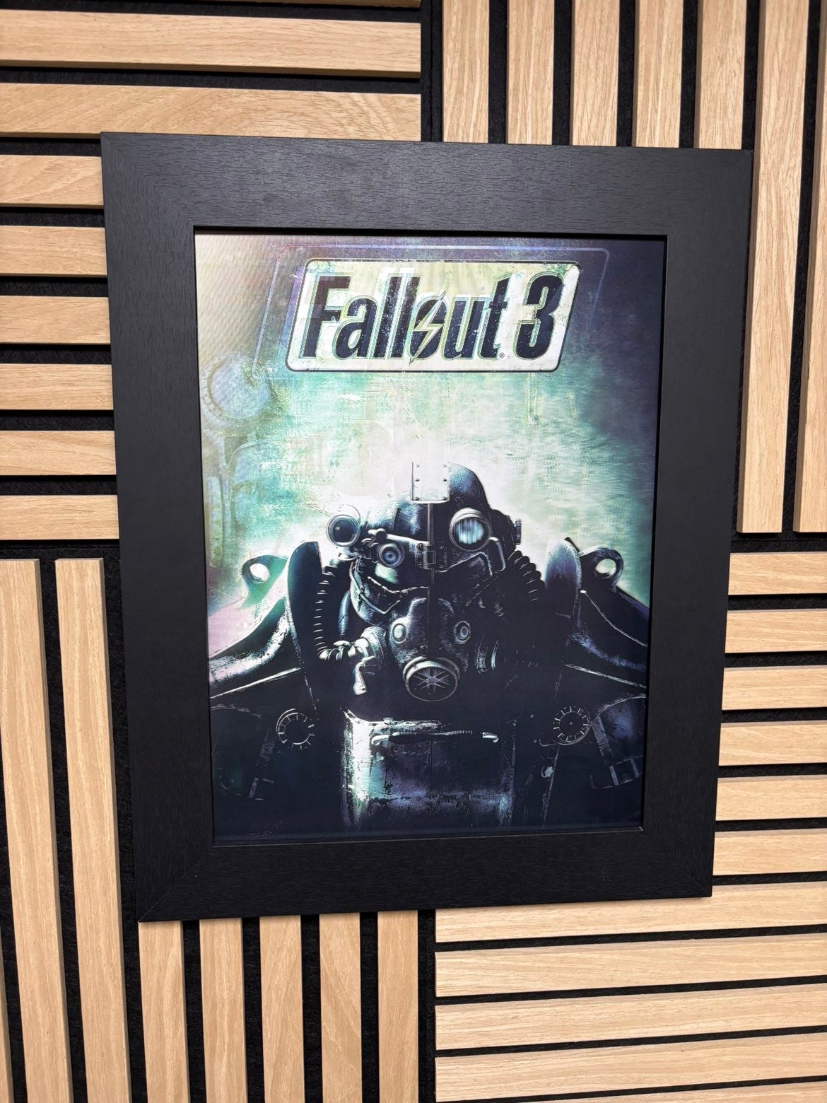Fallout 3D Lenticular Poster Framed 30x40cm