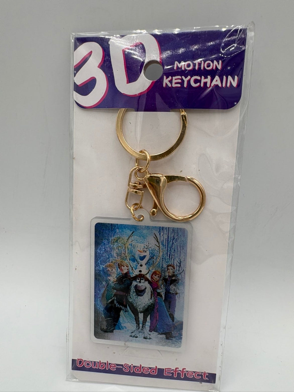Frozen 3D Lenticular Keychain