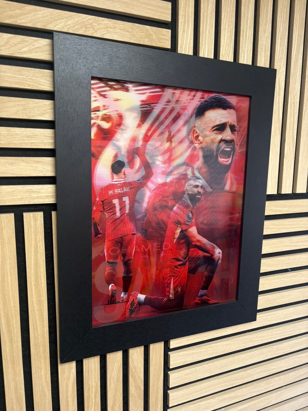 Mo Salah 3D Lenticular Poster 30x40cm