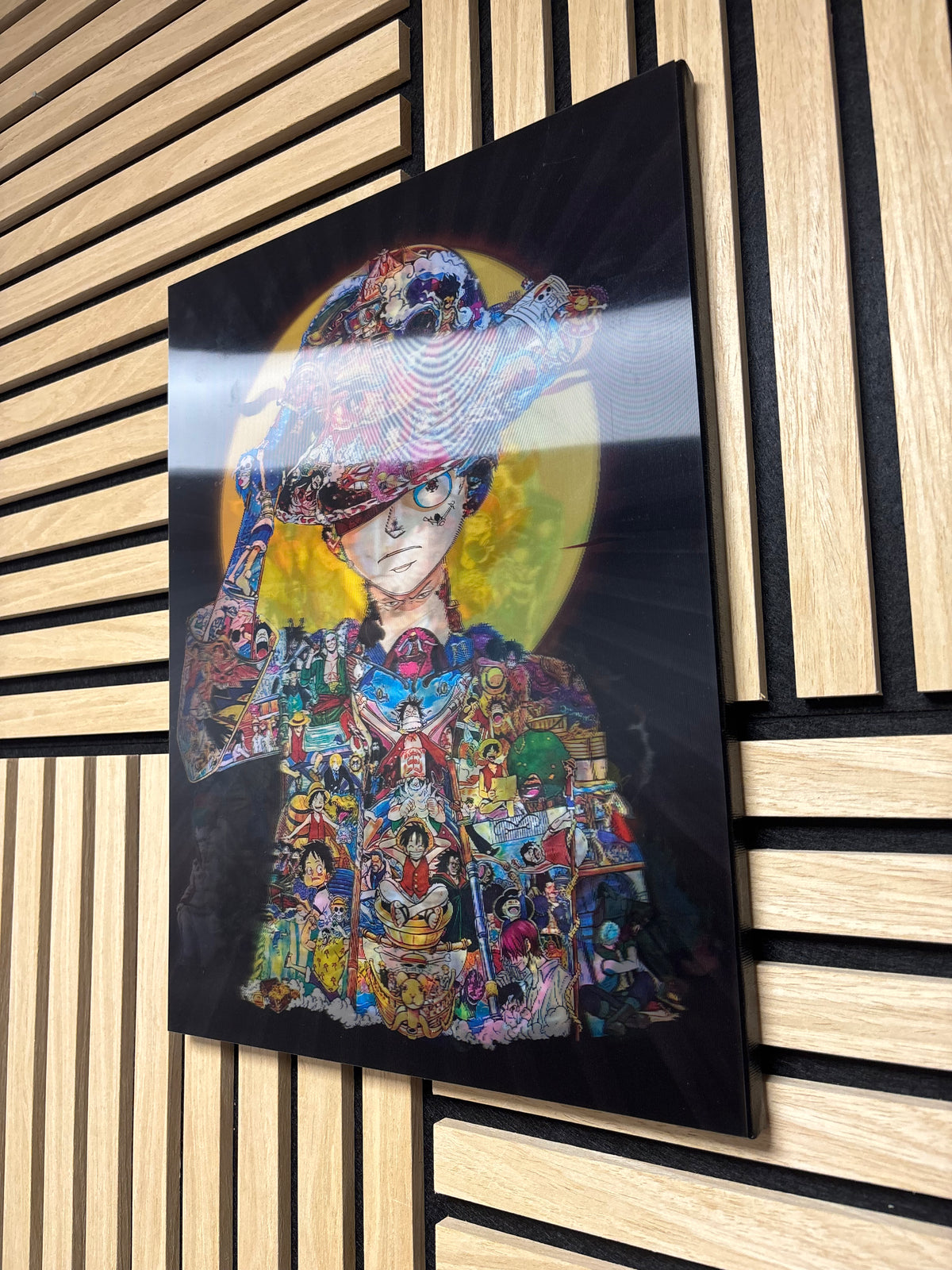 Anime 3D Lenticular Poster Canvas Ready To Hang 30x40cm CLEARANCE