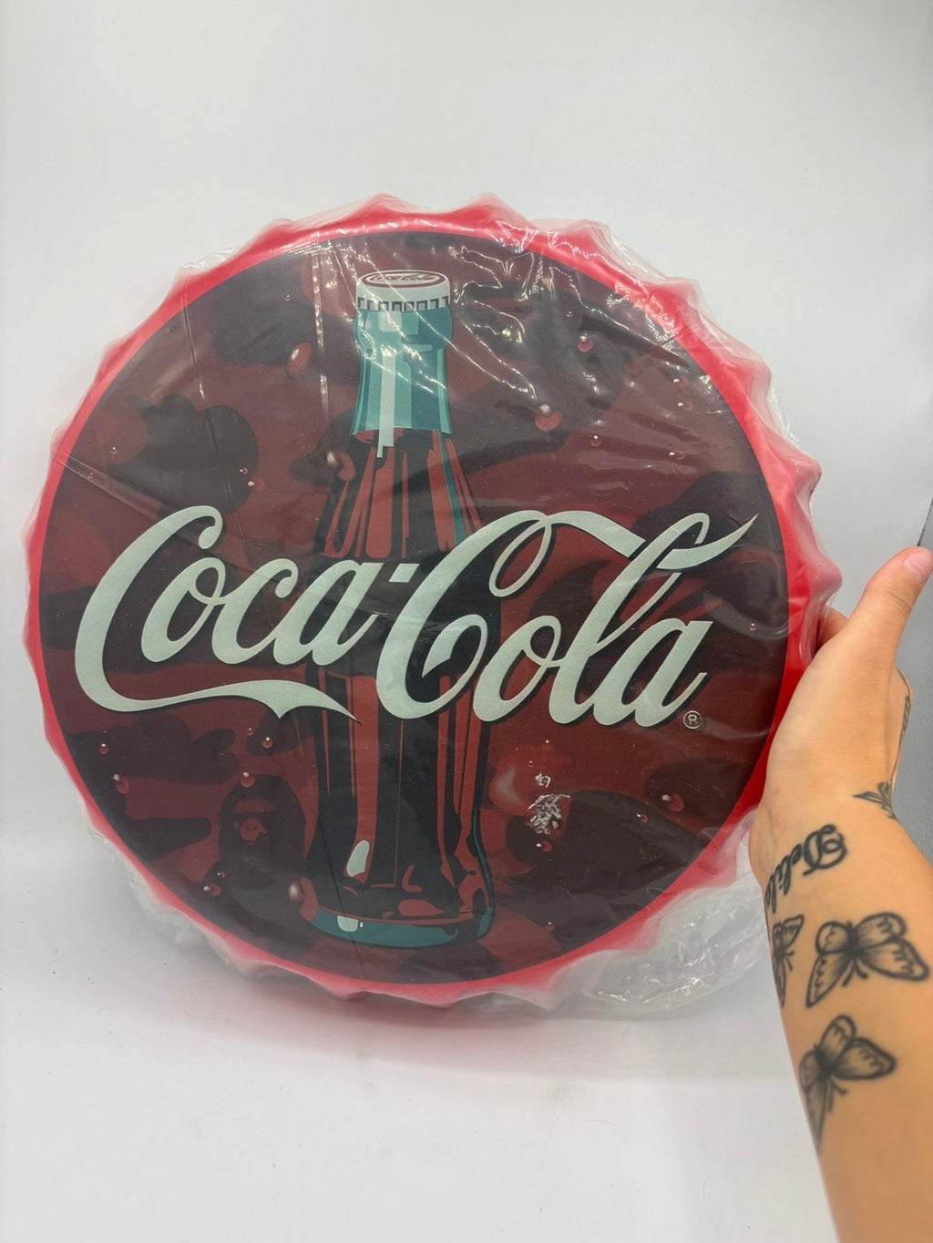 Coca Cola 35cm Decorative Bottle Cap
