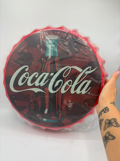 Coca Cola 35cm Decorative Bottle Cap