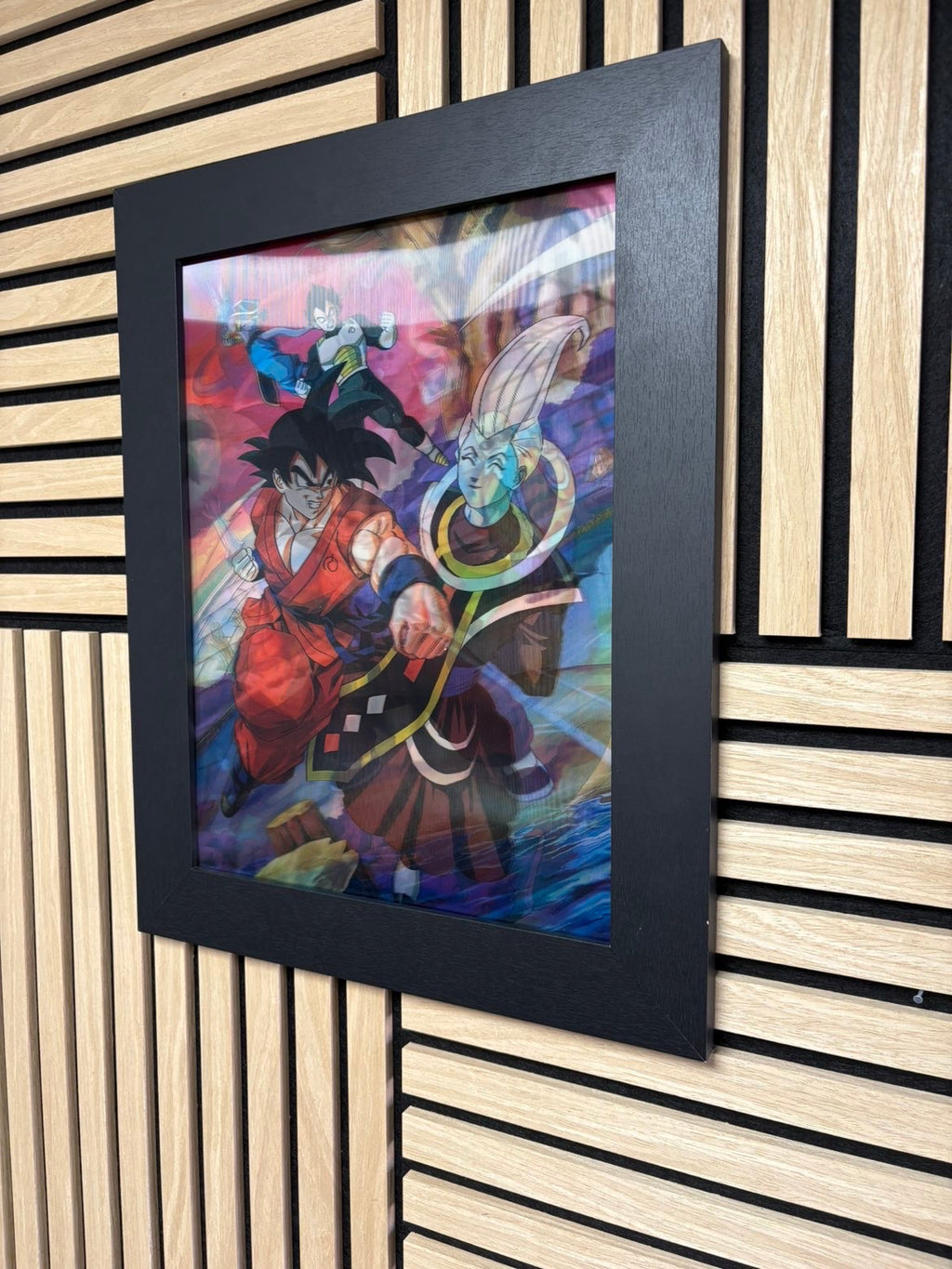 Kid Goku Dragon Ball 3D Lenticular Poster Framed 30x40cm