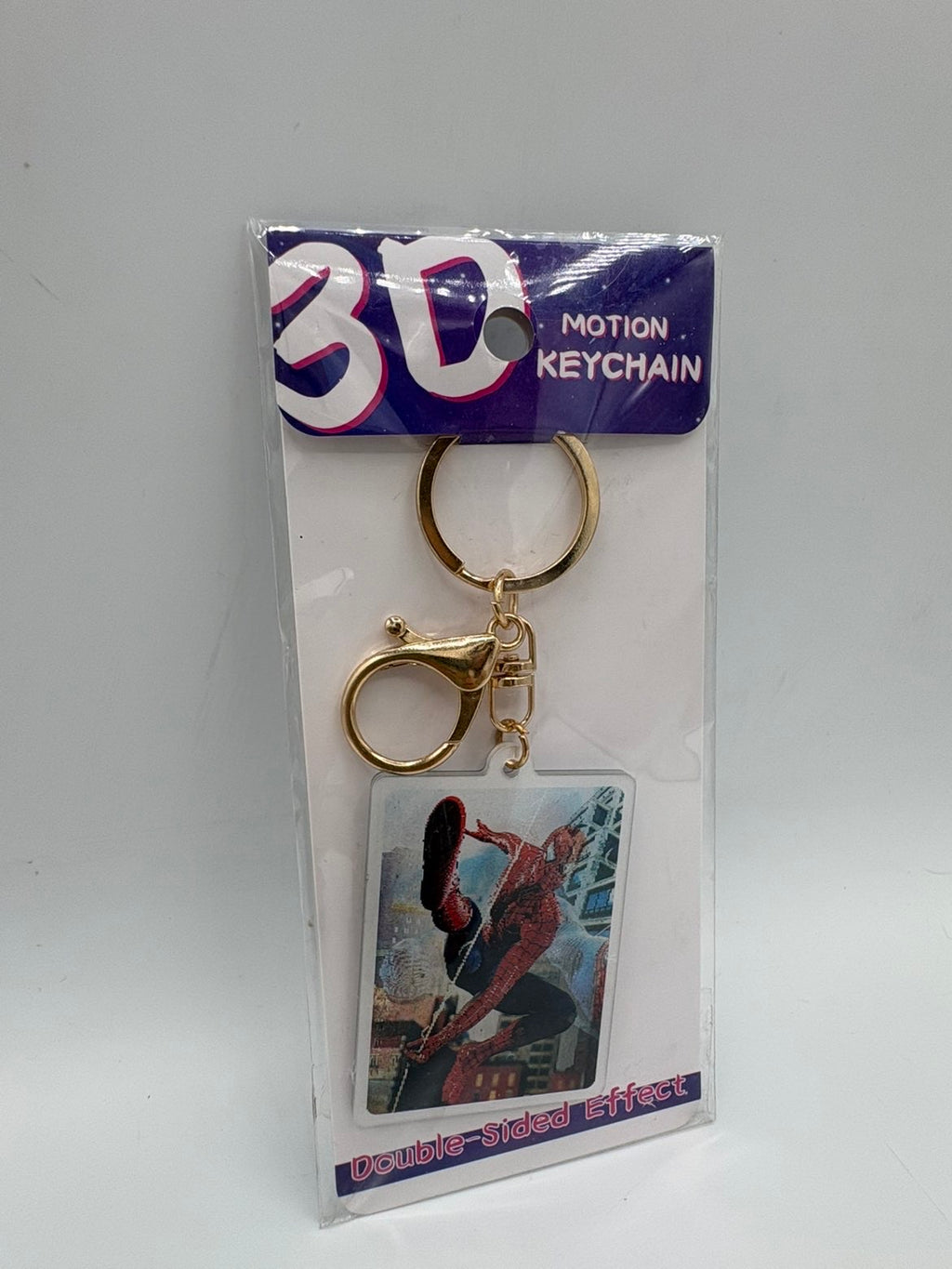 Spiderman 3D Lenticular Keychain