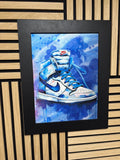 Nike Trainer 3D Lenticular Poster Framed 30x40cm