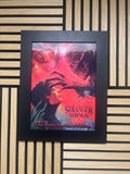 Stranger Things 3D Lenticular Poster Framed 30x40cm
