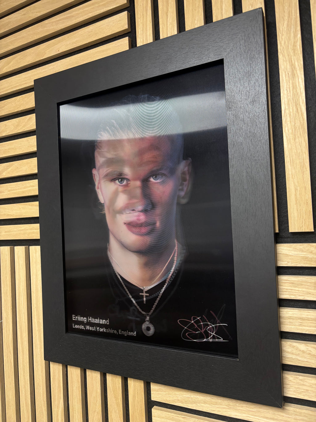 Yamal Mbappe Haaland 3D Lenticular Poster 30x40cm