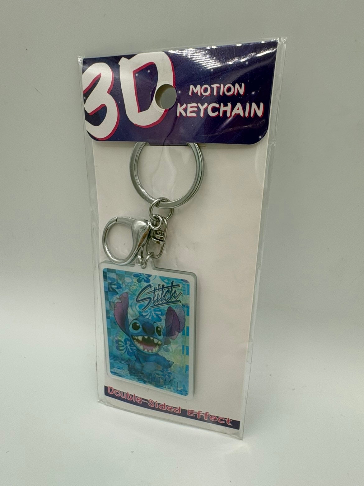 Stitch 3D Lenticular Keychain