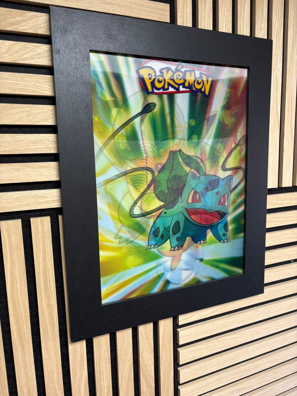 Pokemon 3D Lenticular Poster Framed 30x40cm