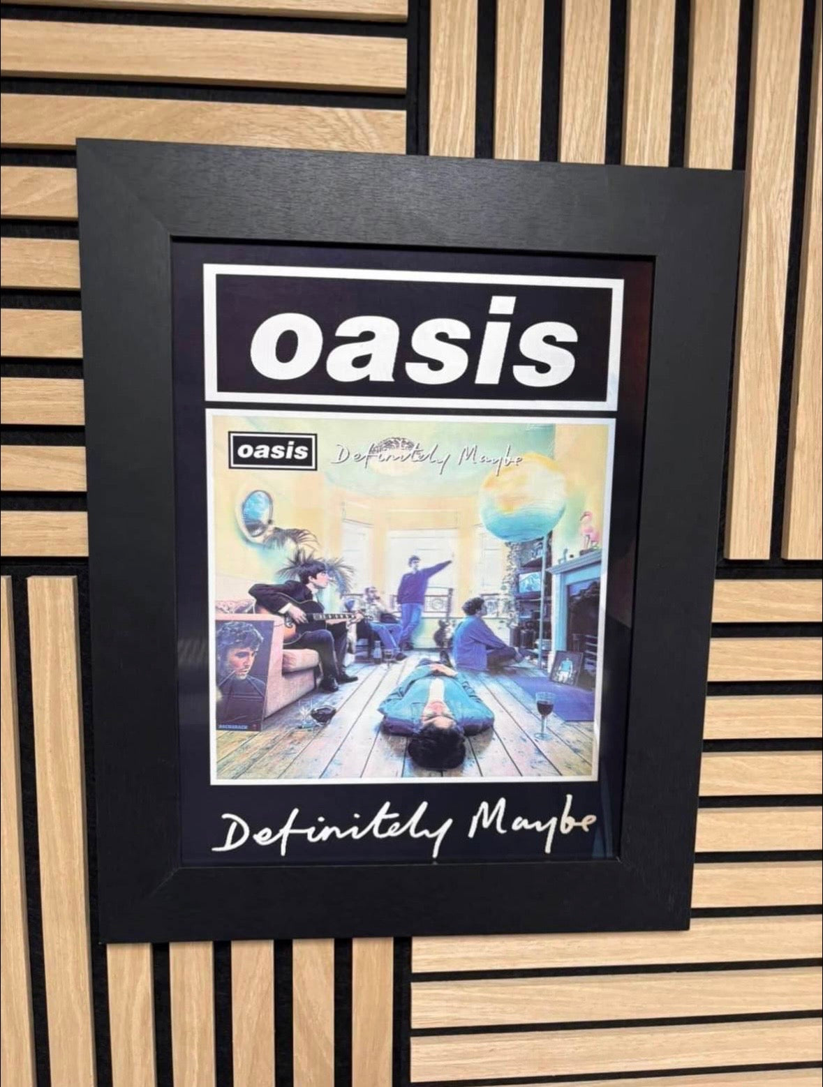 Oasis 3D Lenticular Poster Framed 30x40cm