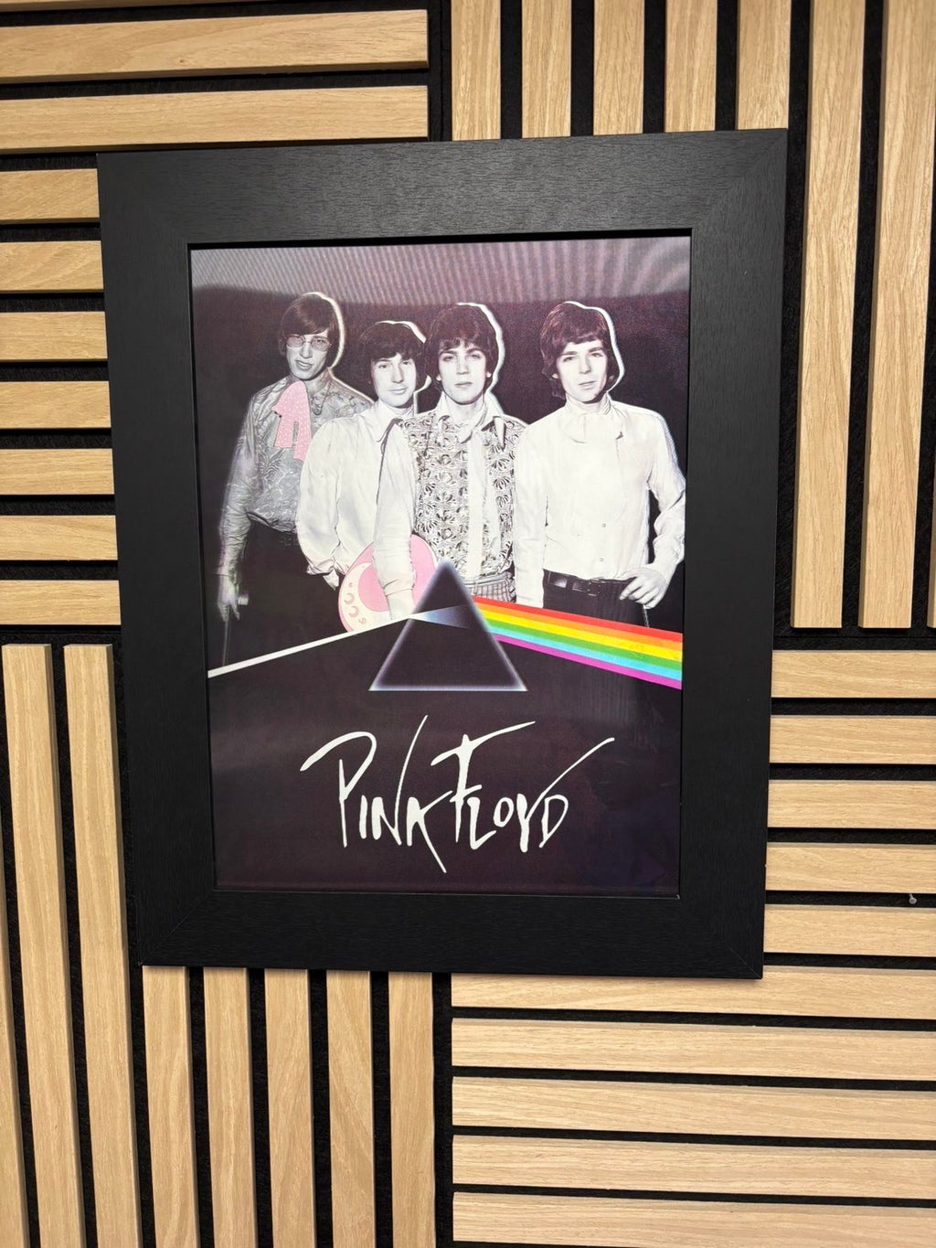 Pink Floyd 3D Lenticular Poster Framed 30x40cm