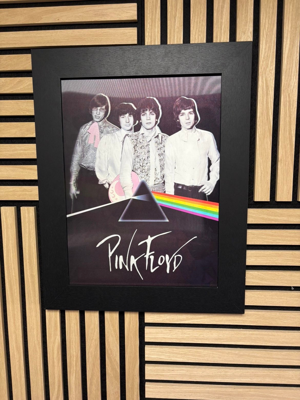 Pink Floyd 3D Lenticular Poster Framed 30x40cm