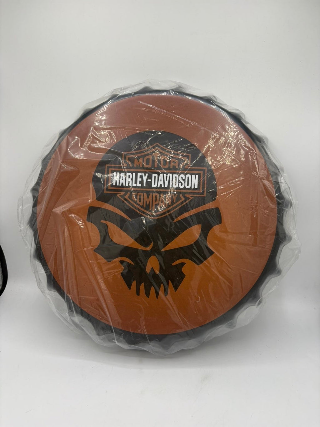 Harley Davidson 35cm Decorative Bottle Cap