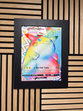Pikachu VMax 3D Lenticular Poster Framed 30x40cm