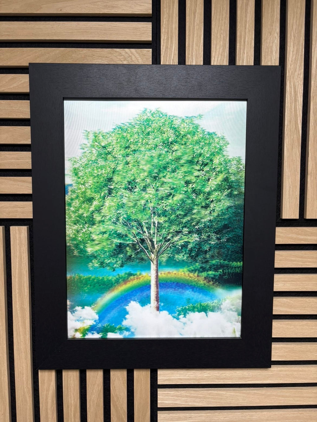 Nature 3D Lenticular Poster Framed 30x40cm