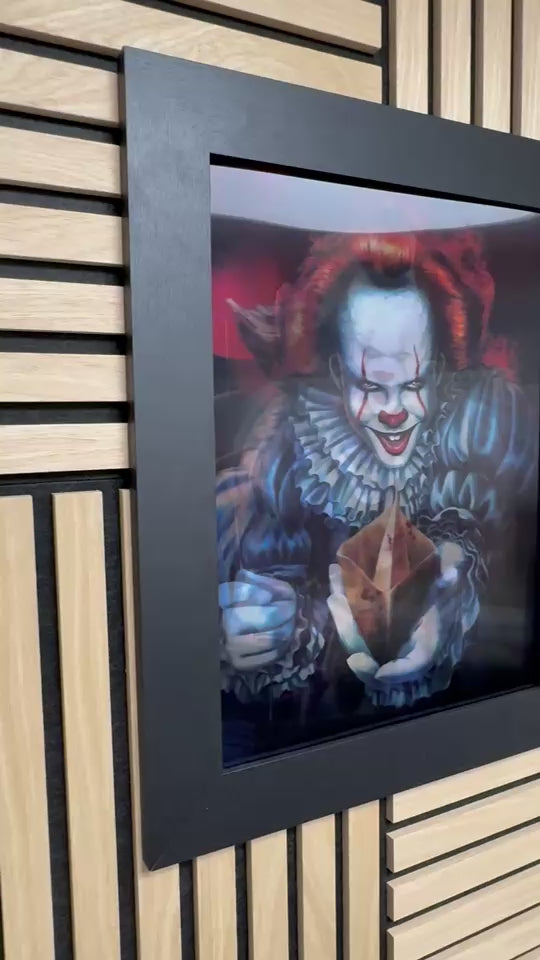 IT 3D Lenticular Poster Framed 30x40cm