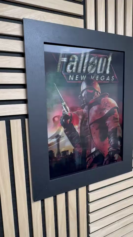 Fallout 3D Lenticular Poster Framed 30x40cm