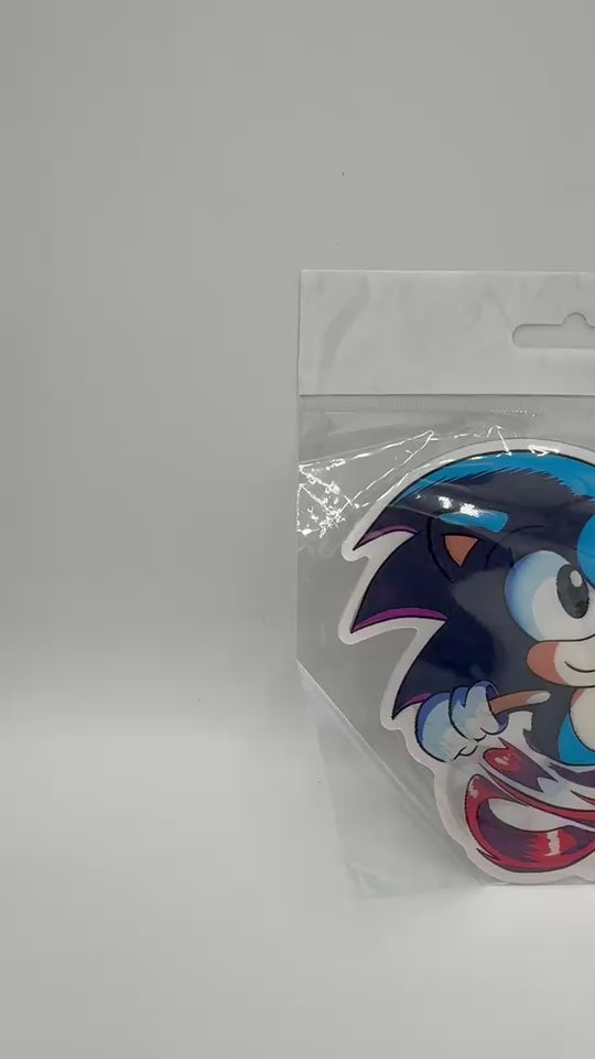 Sonic 3D Lenticular Sticker