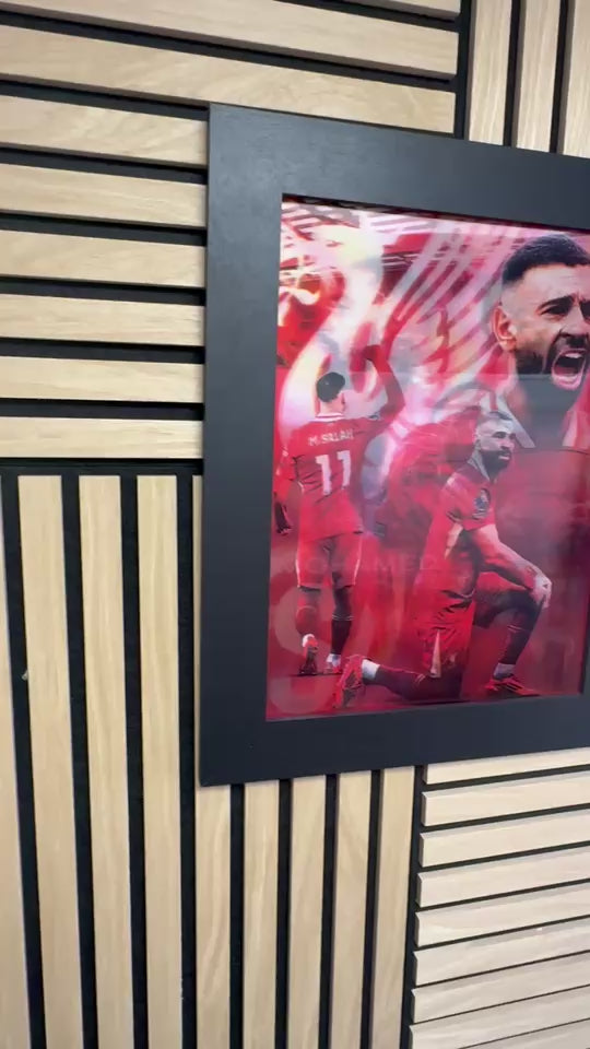 Mo Salah 3D Lenticular Poster 30x40cm