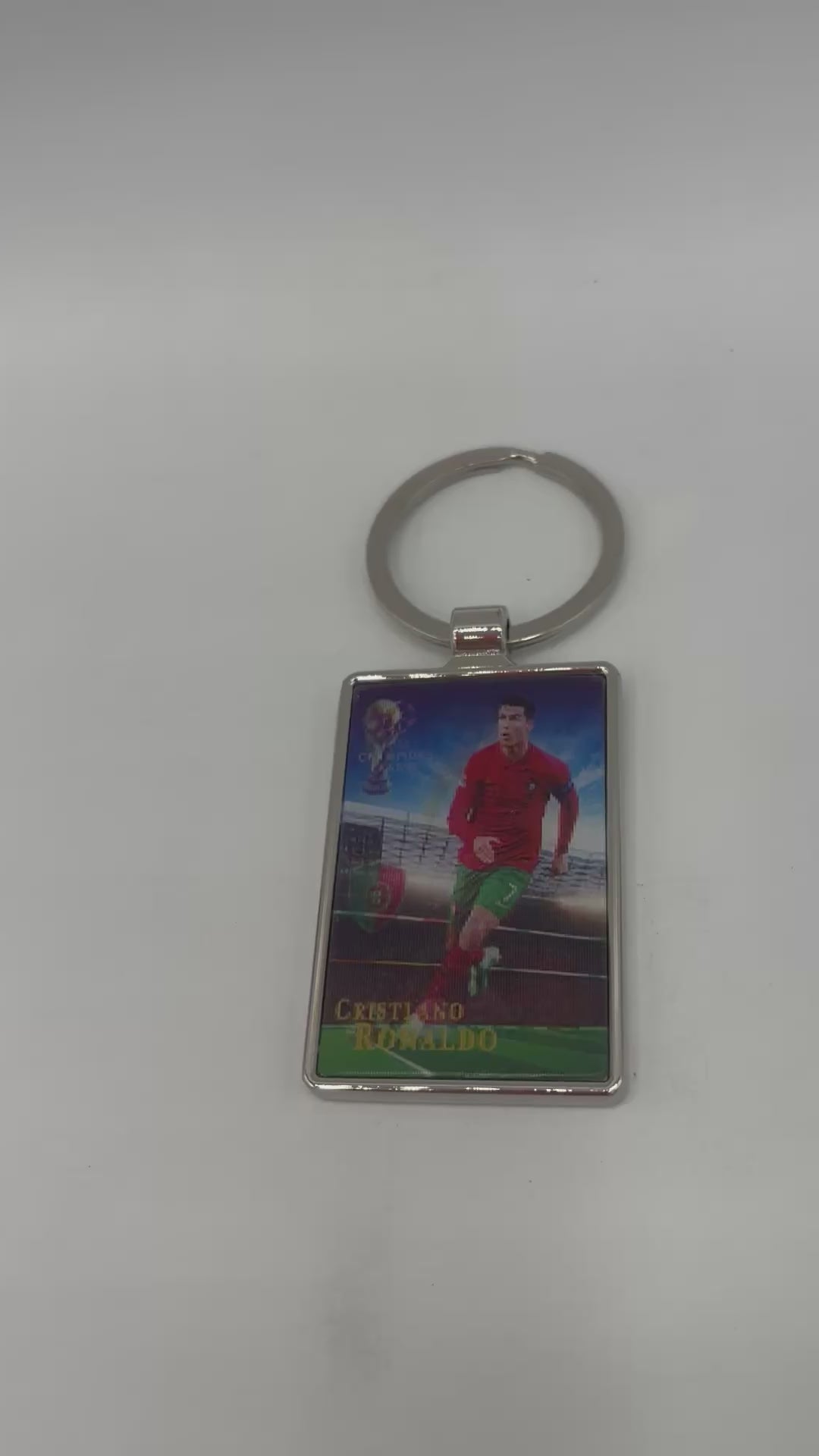 Cristiano Ronaldo 3D Lenticular Keychain