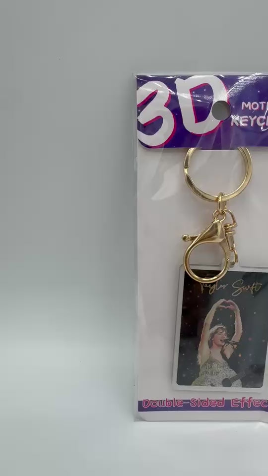 Taylor Swift 3D Lenticular Keychain