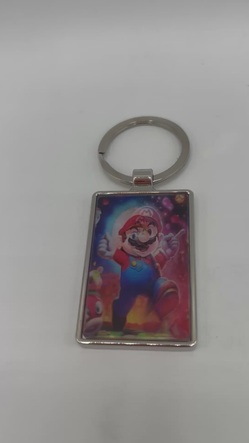 Mario 3D Lenticular Keychain